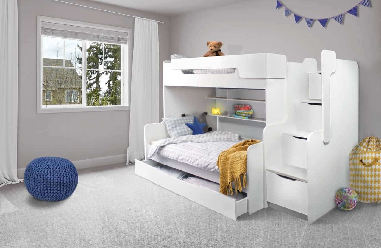 Łóżko piętrowe dla dzieci – 7 dużych korzyści